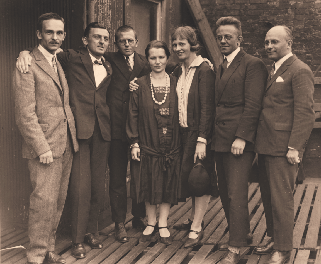 YEAR 1926, THE FIRST GROUP OF EXCHANGE TO THE US SCHOLARSHIP RECIPIENTS